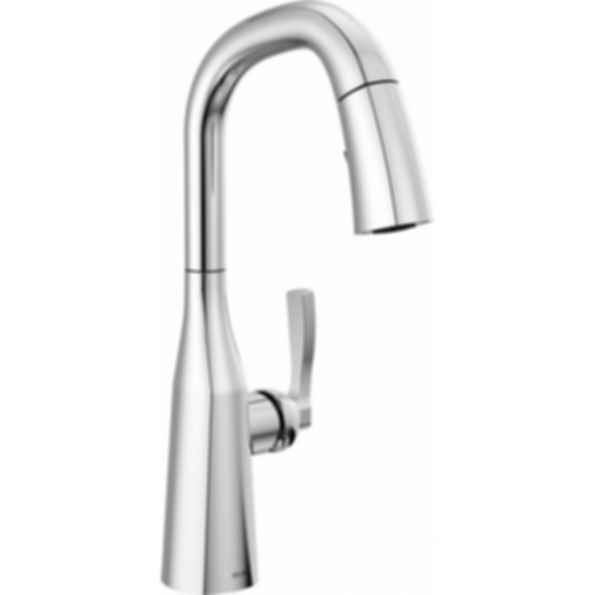 STRYKE Single Handle Pull Down Bar/Prep Faucet - 9976-PR-DST