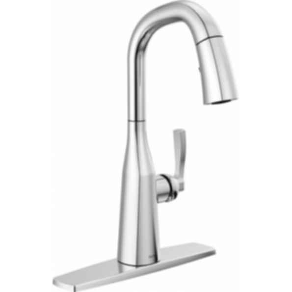 STRYKE Single Handle Pull Down Bar/Prep Faucet - 9976-PR-DST