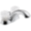 Classic Two Handle Centerset Bathroom Faucet - 2522LF-MPU