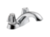 Classic Two Handle Centerset Bathroom Faucet - 2500LF