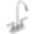 Classic Two Handle Bar / Prep Faucet - 2172LF-LHP