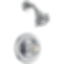 Monitor 13 Series Shower Trim - Clear Knob Handle - T13222
