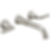 Bowery Two Handle Wall Mount Bathroom Faucet Trim  - T3548LF-WL