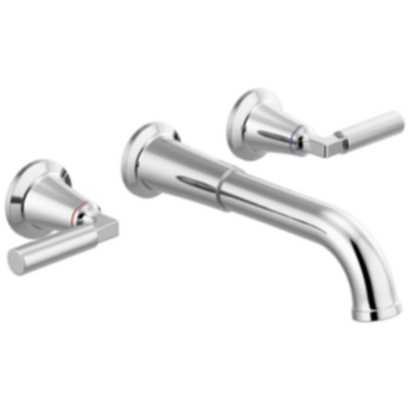 Bowery Two Handle Wall Mount Bathroom Faucet Trim  - T3548LF-WL