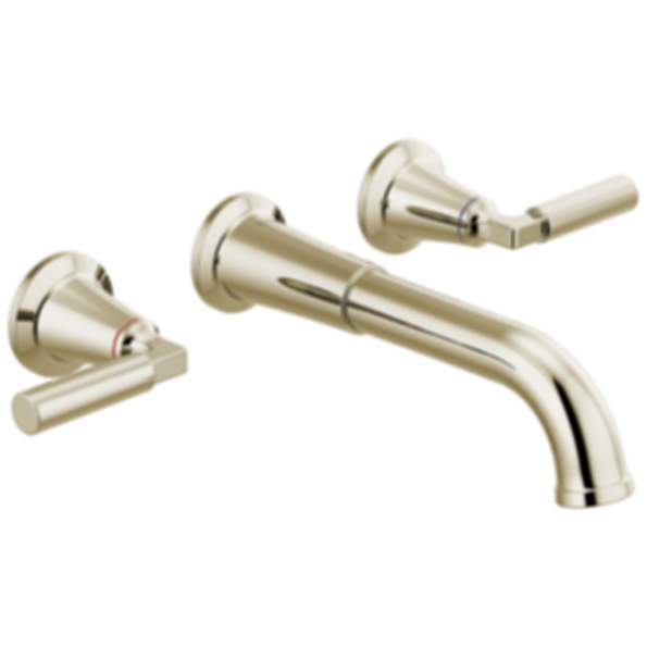 Bowery Two Handle Wall Mount Bathroom Faucet Trim  - T3548LF-WL