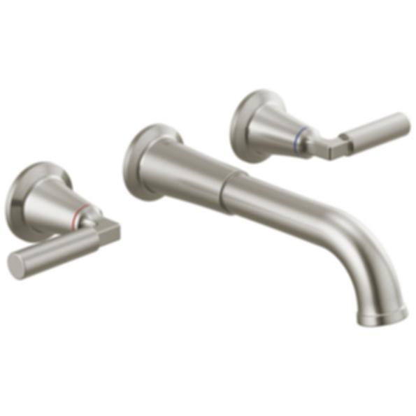 Bowery Two Handle Wall Mount Bathroom Faucet Trim  - T3548LF-WL