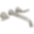 Bowery Two Handle Wall Mount Tub Filler Trim  - T5748-WL
