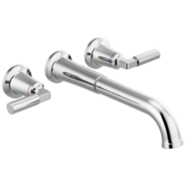 Bowery Two Handle Wall Mount Tub Filler Trim  - T5748-WL