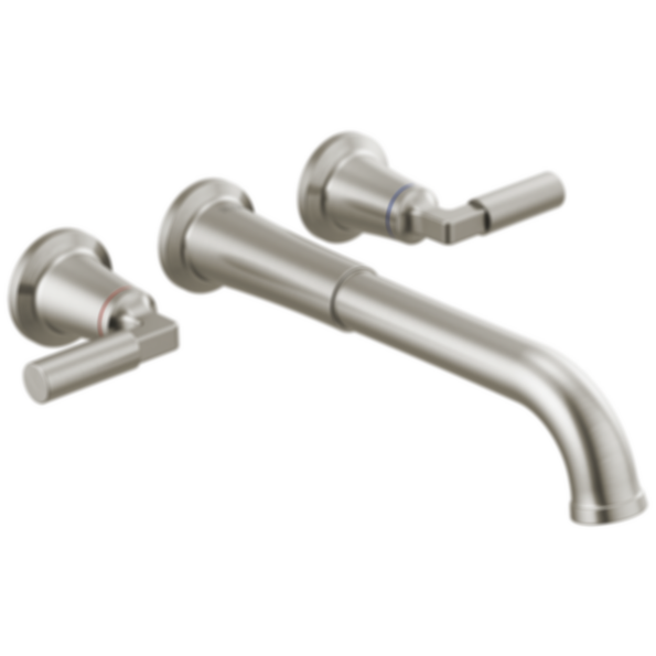 Bowery Two Handle Wall Mount Tub Filler Trim  - T5748-WL