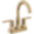 TRINSIC® Two Handle Centerset Bathroom Faucet with Arc Spout and Lever Handles - 2559-MPU-DST