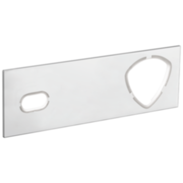 Zura Single Handle Wall Mount Escutcheon Assembly - RP84367BL