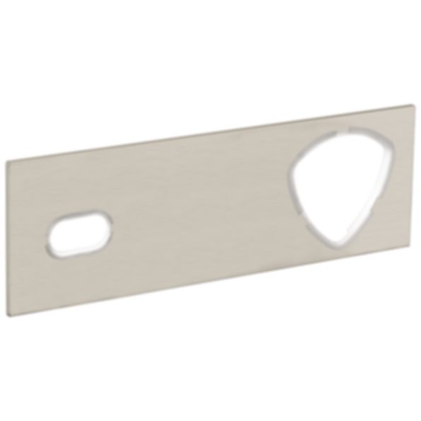 Zura Single Handle Wall Mount Escutcheon Assembly - RP84367BL