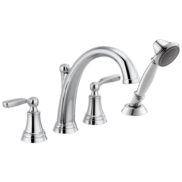 Woodhurst Roman Tub with Handshower Trim - T4732