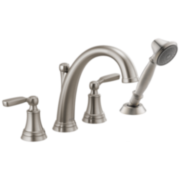 Woodhurst Roman Tub with Handshower Trim - T4732