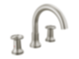 TRINSIC® Roman Tub Faucet Trim with Arc Spout and Wheel Handle - T2758