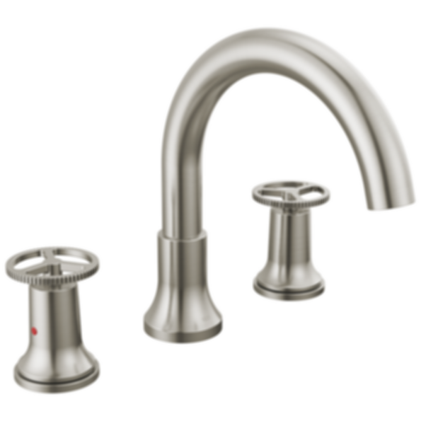 TRINSIC® Roman Tub Faucet Trim with Arc Spout and Wheel Handle - T2758