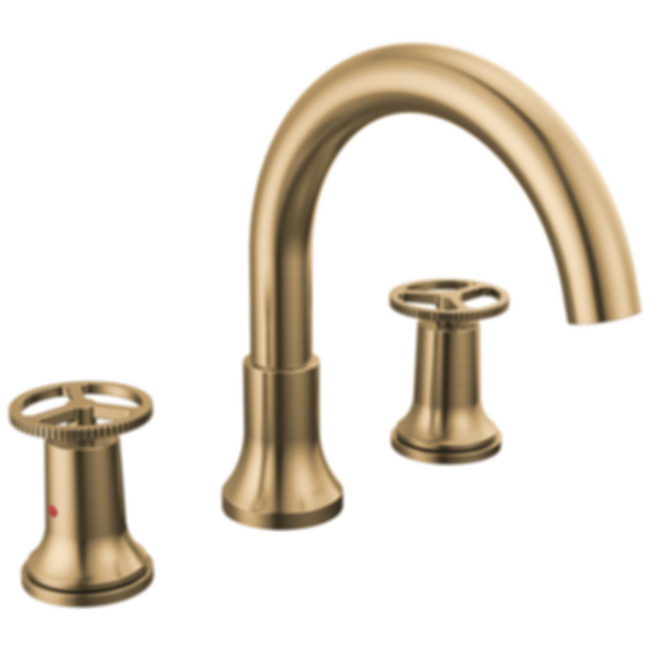 TRINSIC® Roman Tub Faucet Trim with Arc Spout and Wheel Handle - T2758