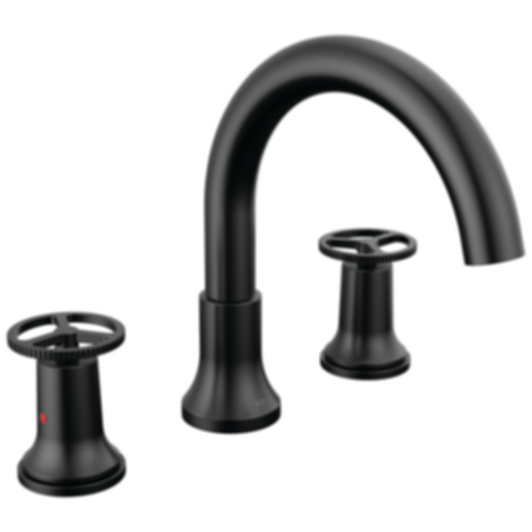 TRINSIC® Roman Tub Faucet Trim with Arc Spout and Wheel Handle - T2758