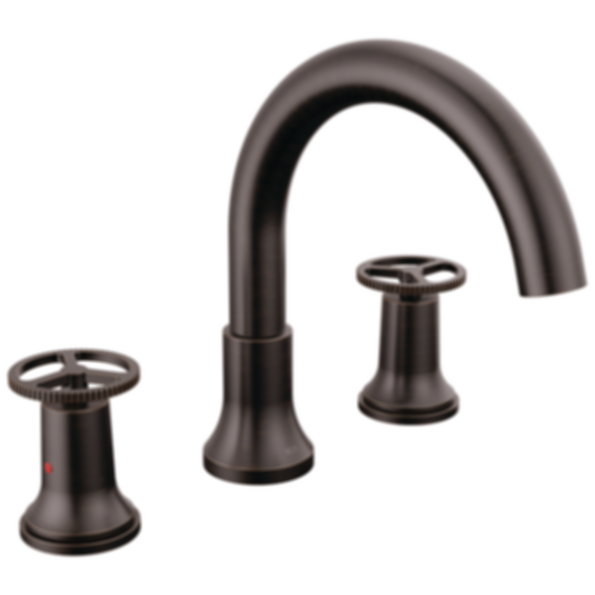 TRINSIC® Roman Tub Faucet Trim with Arc Spout and Wheel Handle - T2758