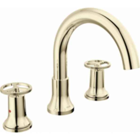 TRINSIC® Roman Tub Faucet Trim with Arc Spout and Wheel Handle - T2758