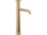 TRINSIC® Single Handle Vessel Bathroom Faucet with Wheel Handle - 758-DST