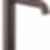 TRINSIC® Single Handle Vessel Bathroom Faucet with Wheel Handle - 758-DST