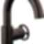 TRINSIC® Single Handle Pull Down Bathroom Faucet with Arc Spout and Wheel Handle - 558HAR-DST
