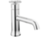 TRINSIC Single Handle Bathroom Faucet - Wheel Handle - Less pop up drain - 558-LPU-DST
