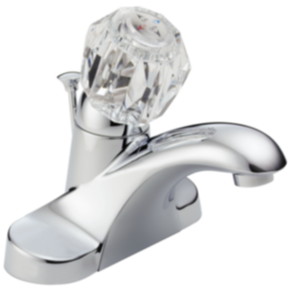 Foundations Single Handle Centerset Bathroom Faucet - Metal Popup - B512LF