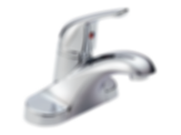 Foundations Single Handle Centerset Bathroom Faucet - Less Popup - B501LF