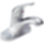 Foundations Single Handle Centerset Bathroom Faucet - Less Popup - B501LF