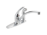 Foundations Single Handle Kitchen Faucet with Integral Spray - B3310LF