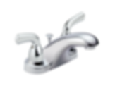 Foundations Two Handle Centerset Bathroom Faucet - Metal Popup - B2510LF