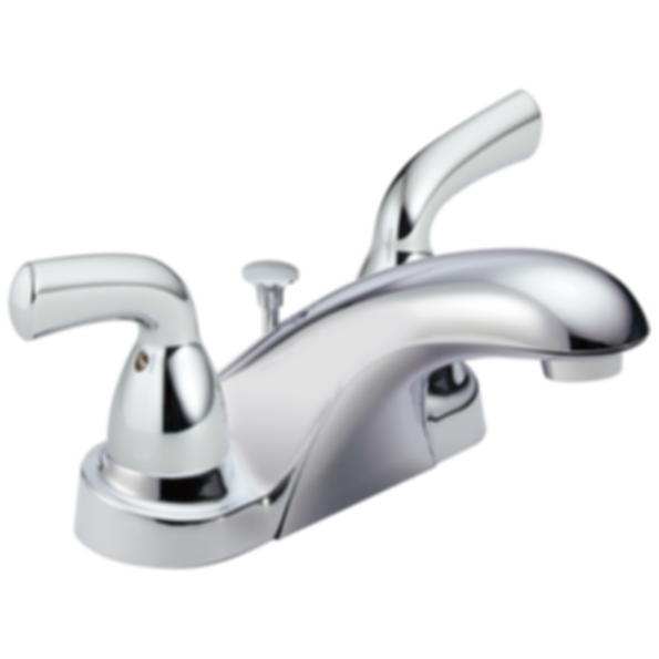 Foundations Two Handle Centerset Bathroom Faucet - Metal Popup - B2510LF