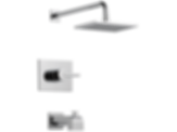 Vero Monitor 14 Series Tub & Shower Trim - Water Sense  - T14453-WE