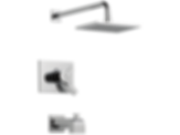 Vero Monitor 17 Series Tub & Shower Trim - Water Sense  - T17453-WE