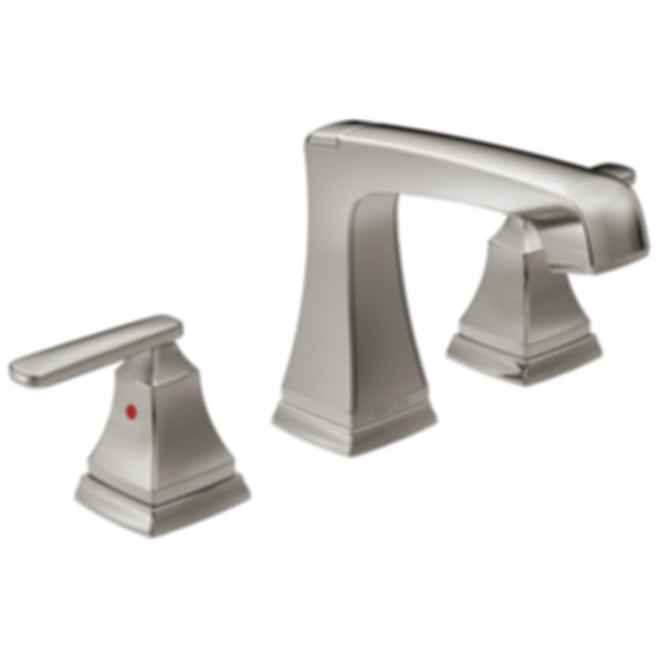 ASHLYN® Two Handle Widespread Bathroom Faucet With EZ Anchor - 3564-MPU-DST