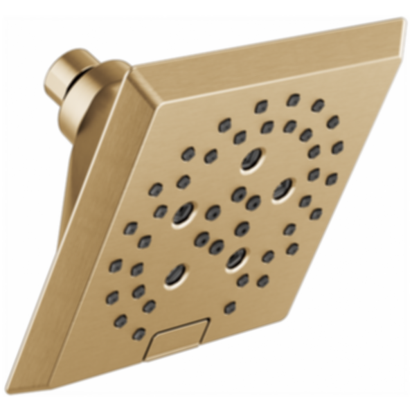 Universal Showering H2Okinetic 5-Setting Angular Modern Raincan Shower Head 5 - 52664