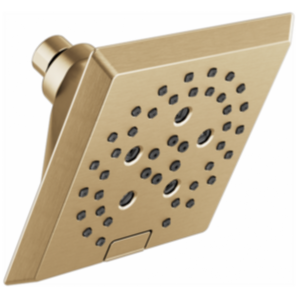 Universal Showering H2Okinetic 5-Setting Angular Modern Raincan Shower Head 5 - 52664