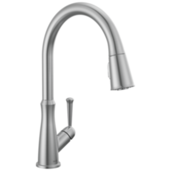 WESTVILLE Single Handle Pull-Down Kitchen Faucet-9110-DST