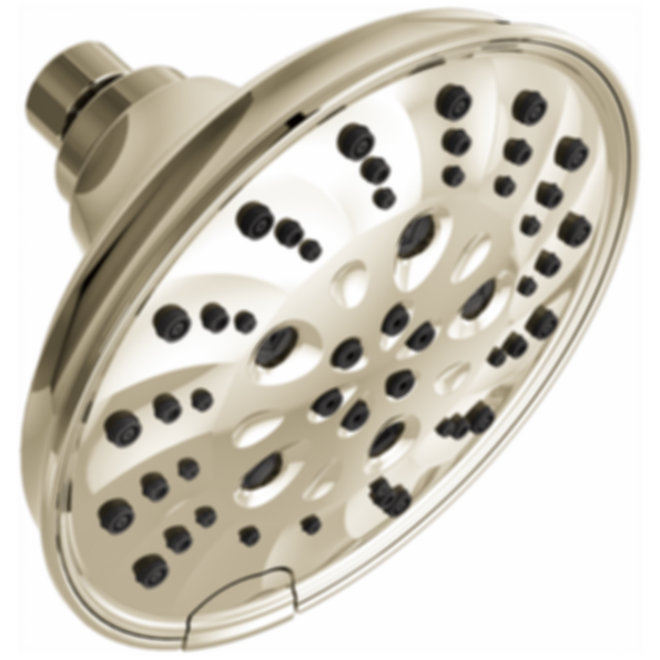 Universal Showering H2Okinetic 5-Setting Traditional Raincan Shower Head - 52669