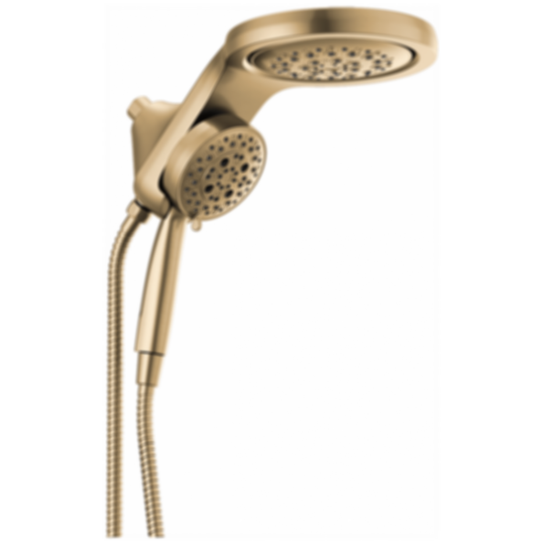 Universal Showering HydroRain H2Okinetic 5-Setting Two-In-One Shower Head - 58680-25