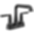 SAYLOR Two Handle Centerset Bathroom Faucet - 2536-MPU-DST