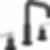 NICOLI® Two Handle Widespread Bathroom Faucet - 35849LF
