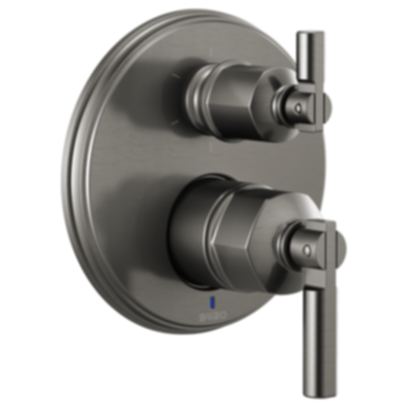 Invari® Pressure Balance Valve With Integrated 6-Function Diverter Trim - Less Handles - T75P676-PCLHP