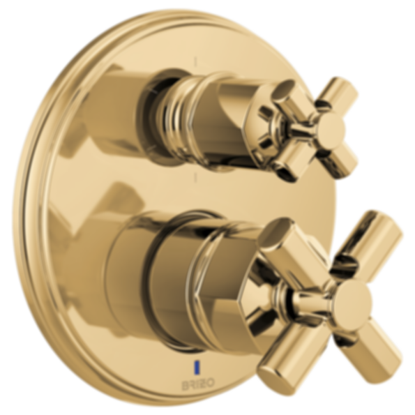 Invari® Pressure Balance Valve With Integrated 6-Function Diverter Trim - Less Handles - T75P676-PCLHP