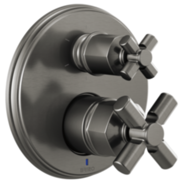Invari® Pressure Balance Valve With Integrated 6-Function Diverter Trim - Less Handles - T75P676-PCLHP