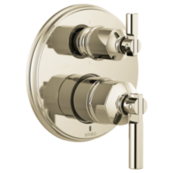 Invari® Pressure Balance Valve With Integrated 6-Function Diverter Trim - Less Handles - T75P676-PCLHP