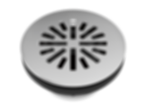 4" Prefab Round Shower Drain - BT051414-PC