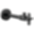 Angled Supply Stop Valve with Cross Handle - BT022204-PC